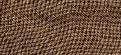 A close-up texture shot of brown linen fabric, showing the detailed weave pattern.
Photo by WeeksDyeWorks.com [additional_image_link]