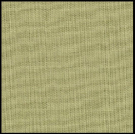 A solid green piece of fabric, likely made from cotton, by Moda Bella Solids.
Photo by ModaFabrics.com [image_link]