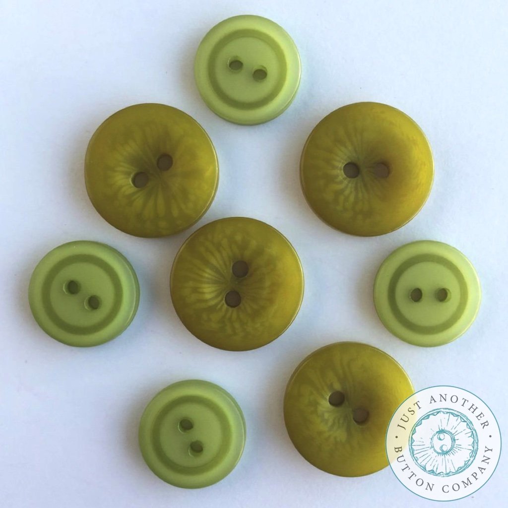 Green buttons from JABC.
Photo by JustAnotherButtonCompany.com [additional_image_link]