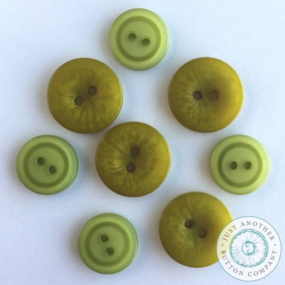 Green buttons from JABC.
Photo by JustAnotherButtonCompany.com [additional_image_link]