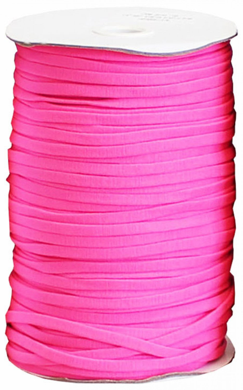 Soft Stretch Pink Elastic 1/4" 144 yard Spool: Bulk Elastic Face Mask Supplies