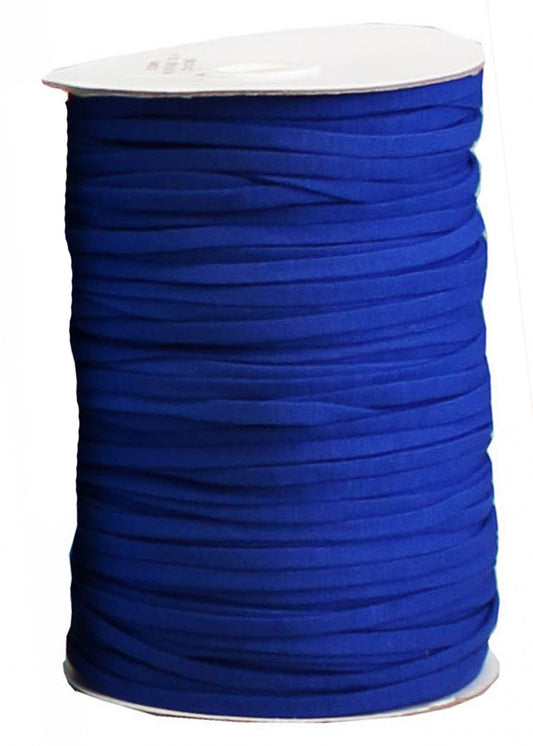 A spool of navy blue soft stretch elastic.
[image_link]