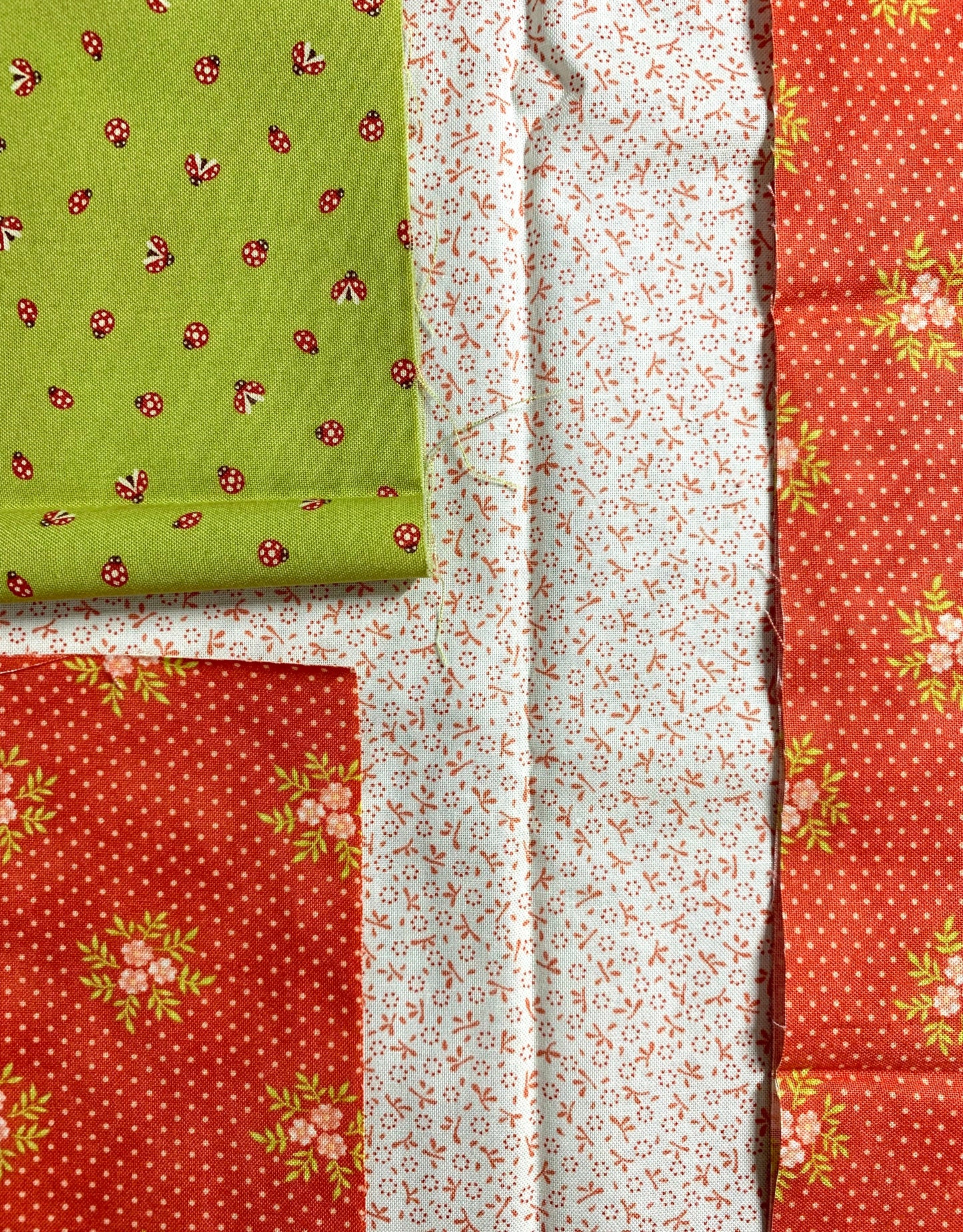 Three cotton fabrics included in the kit.
Photo by TheSurgeonsKnots.com [additional_image_link]