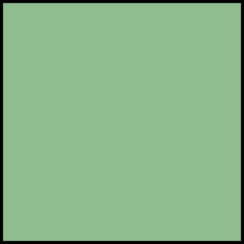 A solid fern green fabric background, likely used for crafting and quilting.
Photo by Tildafabrics.com [image_link]
