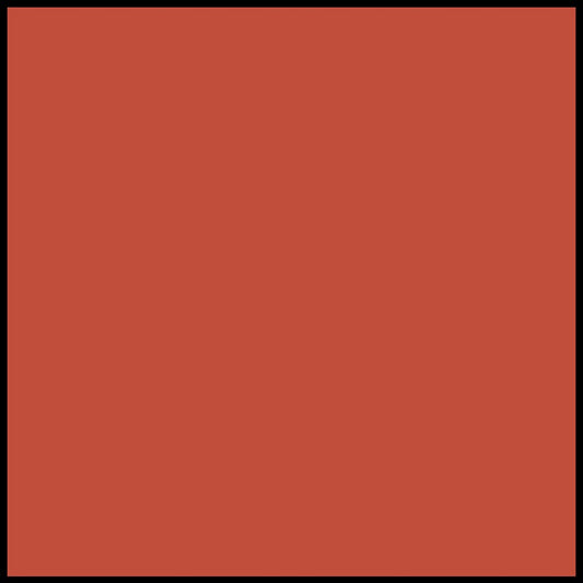 A solid rust square with a thin black border.
Photo by Tildafabrics.com [image_link]