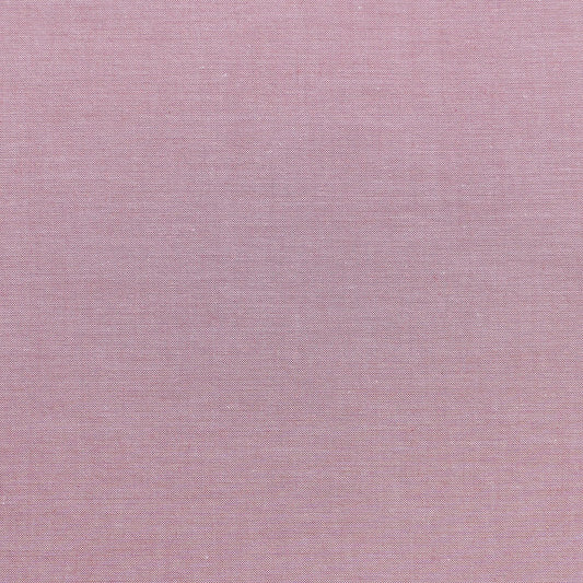 A solid pink colored fabric swatch from the Chambray Basics collection.
Photo by Tildafabrics.com [image_link]