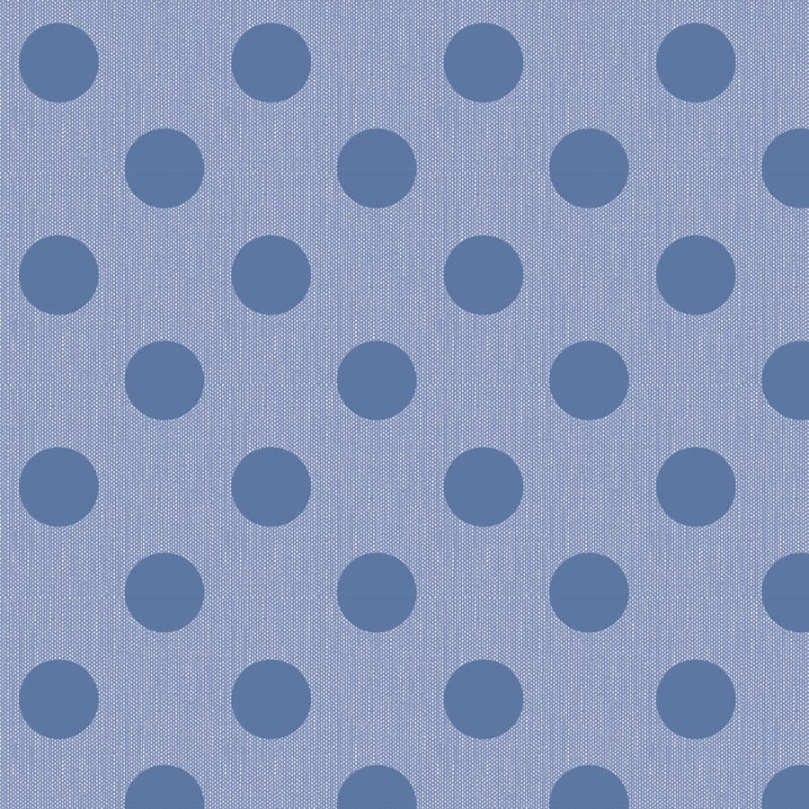 A fabric with a chambray dot pattern in cornflower blue color.
Photo by Tildafabrics.com [image_link]
