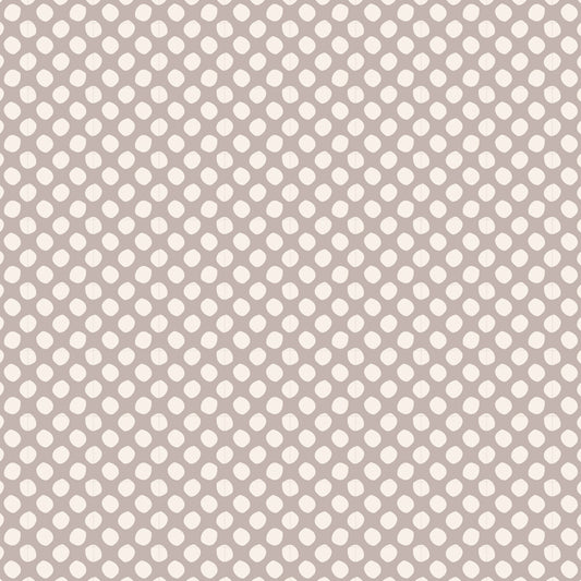 A piece of fabric featuring a grey color with a dotted pattern.
Photo by Tildafabrics.com [image_link]