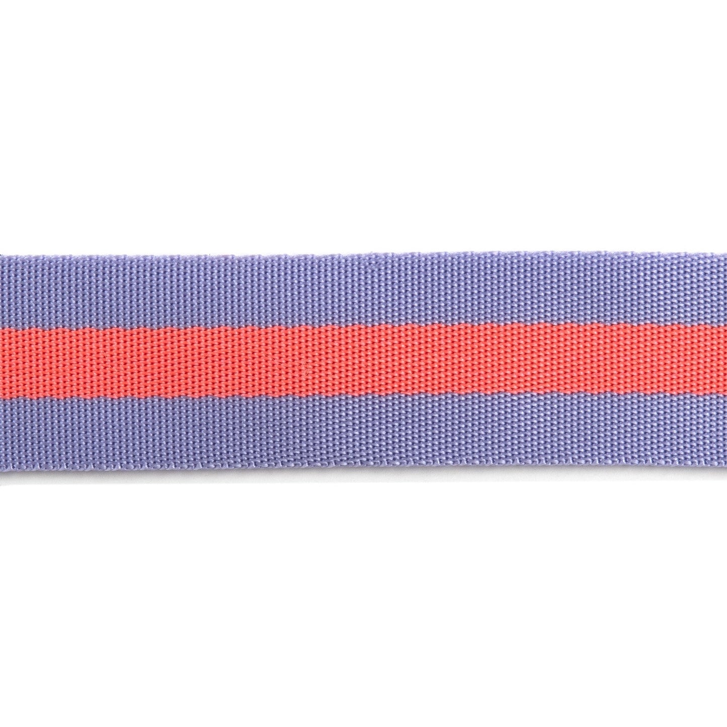 Tula Pink 1.5" x 2 Yards Nylon Webbing Lavender and Peach Stripes from Renaissance Ribbons for Sewing, Crafting, Bag Making